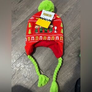 Peanuts Caroling Hat New